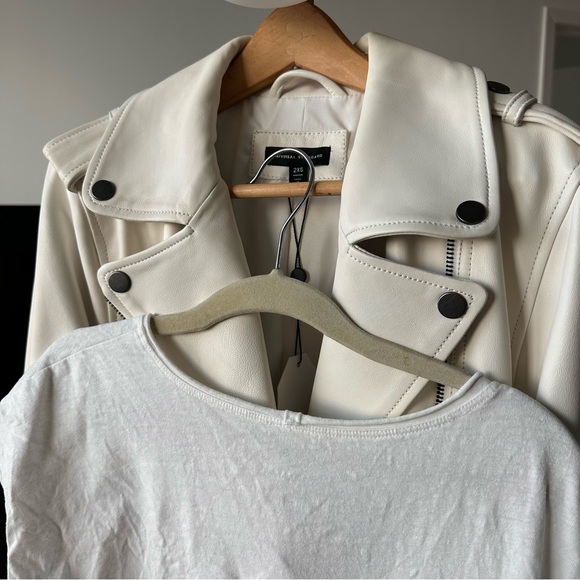 Universal Standard Leeron Leather Jacket size M - Picture 11 of 12